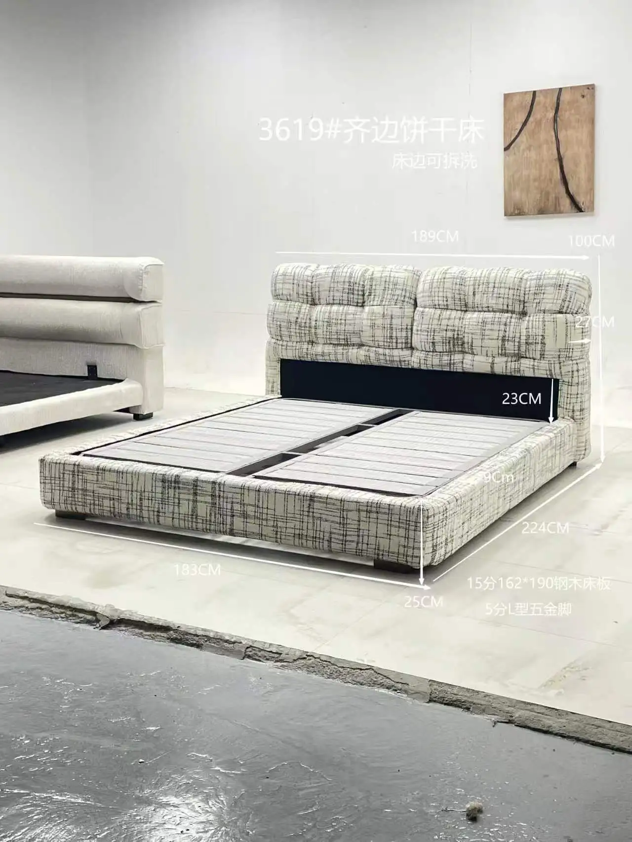 3619#饼干床落地齐边 详情图 5